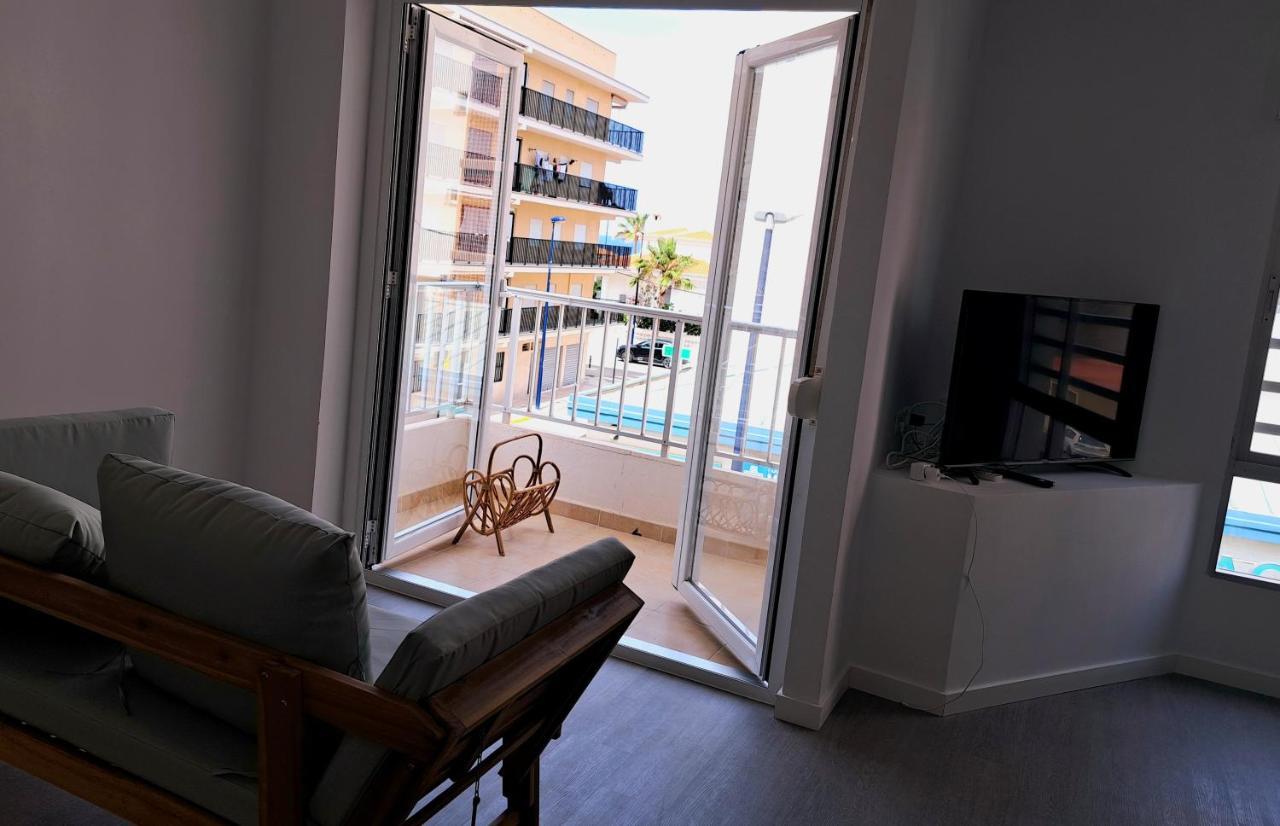 Appartamento Amplio Piso Con Terraza A 50 M De Playa Miramar Esterno foto