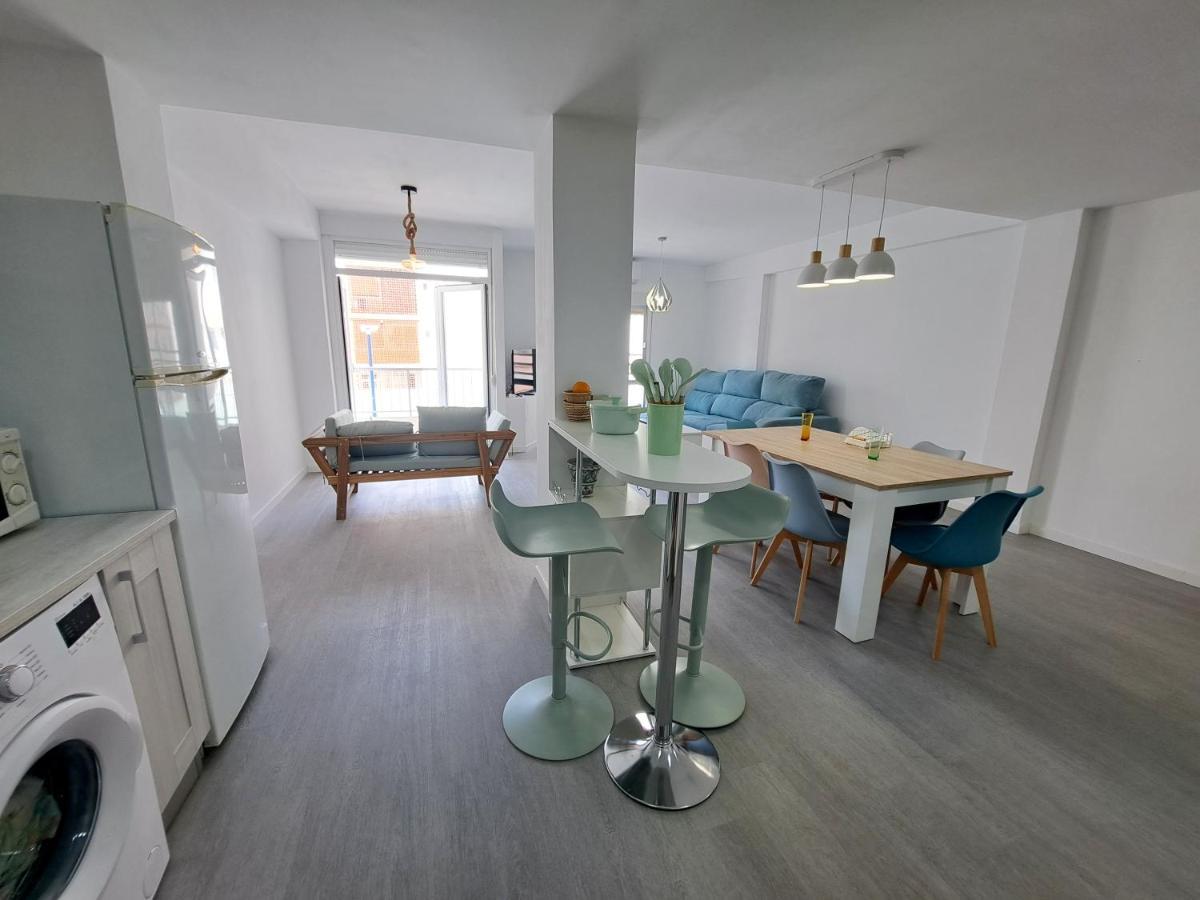 Appartamento Amplio Piso Con Terraza A 50 M De Playa Miramar Esterno foto